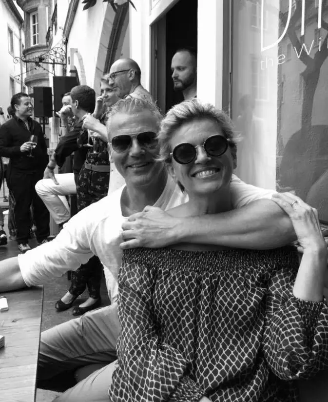 Your hosts Tanja de Jager and Koen Van Bulck